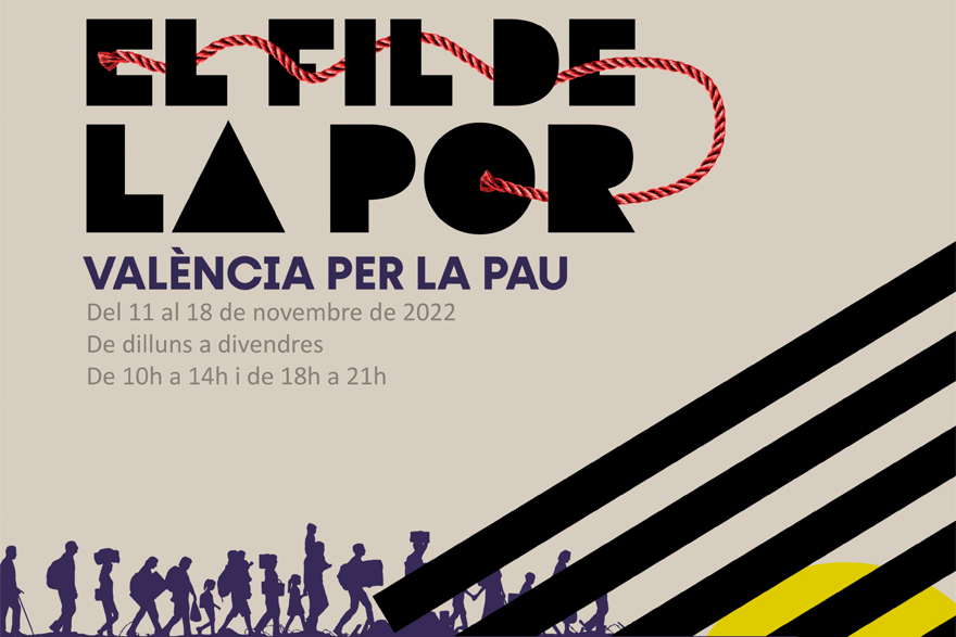 Esta vesprada s'inaugura l'exposició 'Tallem el fil, trenquem la por', ajornada divendres passat per motius climatològics