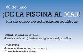 El curs d'Activitats Aquàtiques finalitza amb una eixida al mar