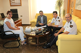 La Policia Nacional i l’Ajuntament de Sagunt presenten la campanya de Turisme Segur a Sagunt