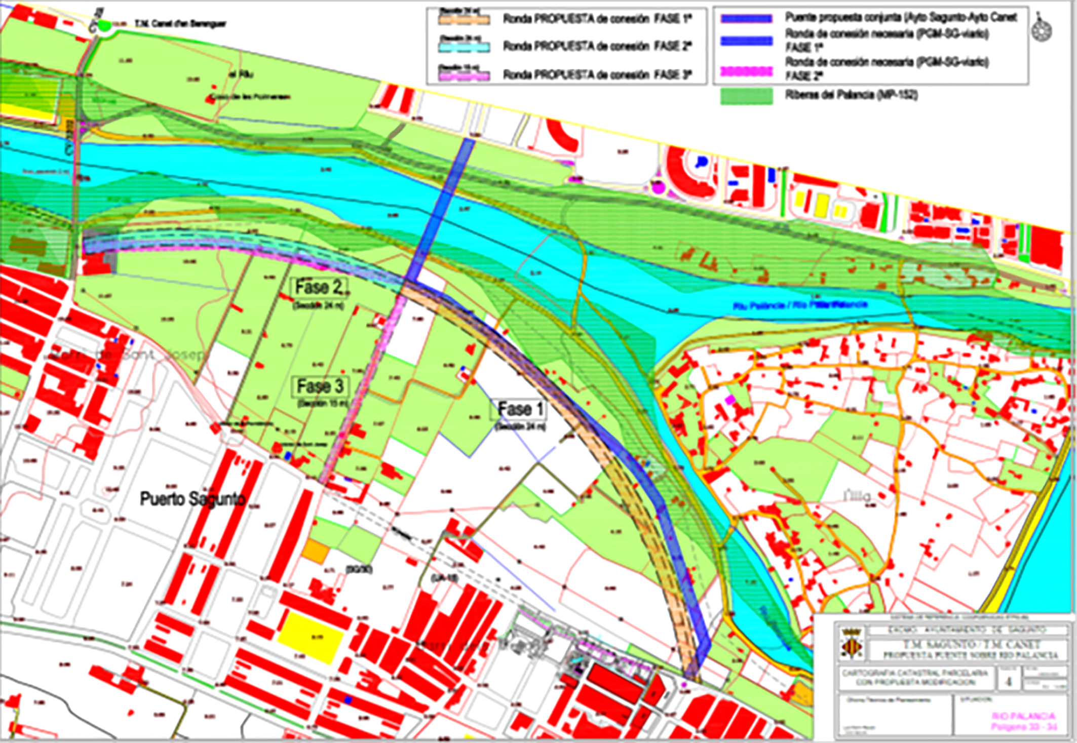 El Ple del pròxim dimarts debatrà la proposta de pont entre Canet i el Port de Sagunt