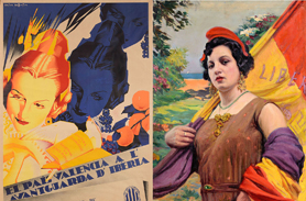 Inauguració de l'exposició ‘Estètica republicana a València’ en el Centre Cultural Mario Monreal