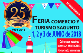 La Fira del Comerç i Turisme de Sagunt celebra el 25 aniversari amb més de 2.700 m2 d'exposició en el Triangle Umbral