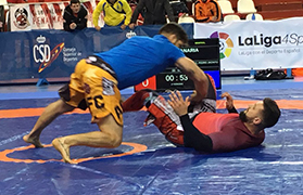 El Poliesportiu Municipal ha acolit el Campionat d'Espanya de Grappling