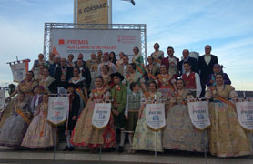 La Generalitat Valenciana premia els llibrets de set falles de Sagunt