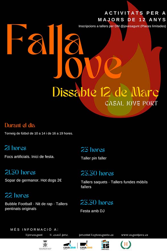 Arriben les Falles al Casal Jove