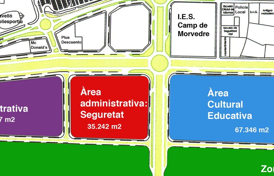 La Conselleria de Hacienda y Modelo Económico acepta la cesión gratuita por parte del Ayuntamiento de Sagunto del terreno donde se ubicará el nuevo palacio de justicia