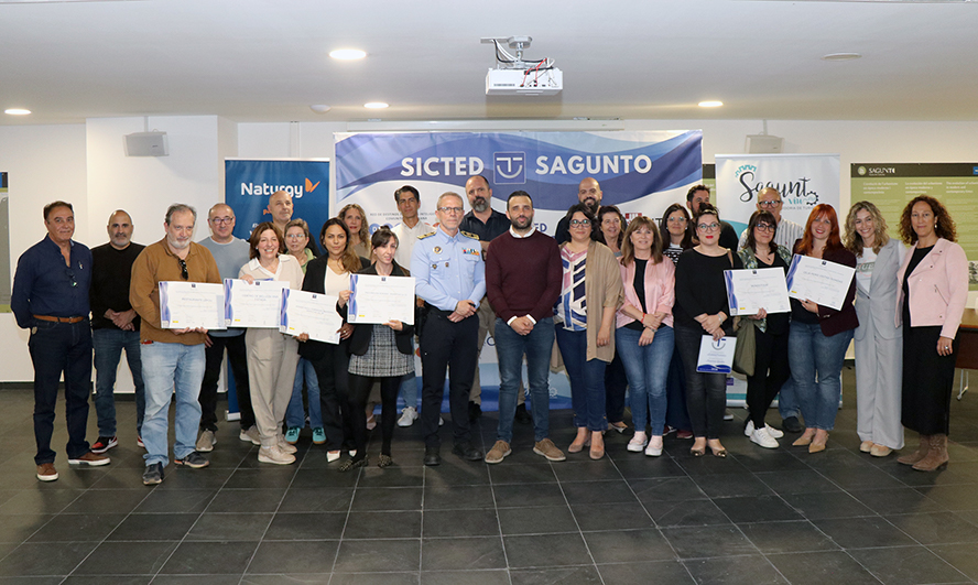 Turisme Sagunt entrega els distintius SICTED a 32 empreses que renoven el segell de qualitat enguany