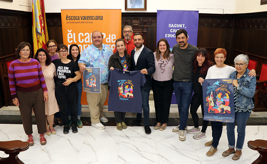 2026-04-28 Sagunto acoge la 'Trobada d'Escoles en Valencià', los 'Premis Sambori' y el FesCamp