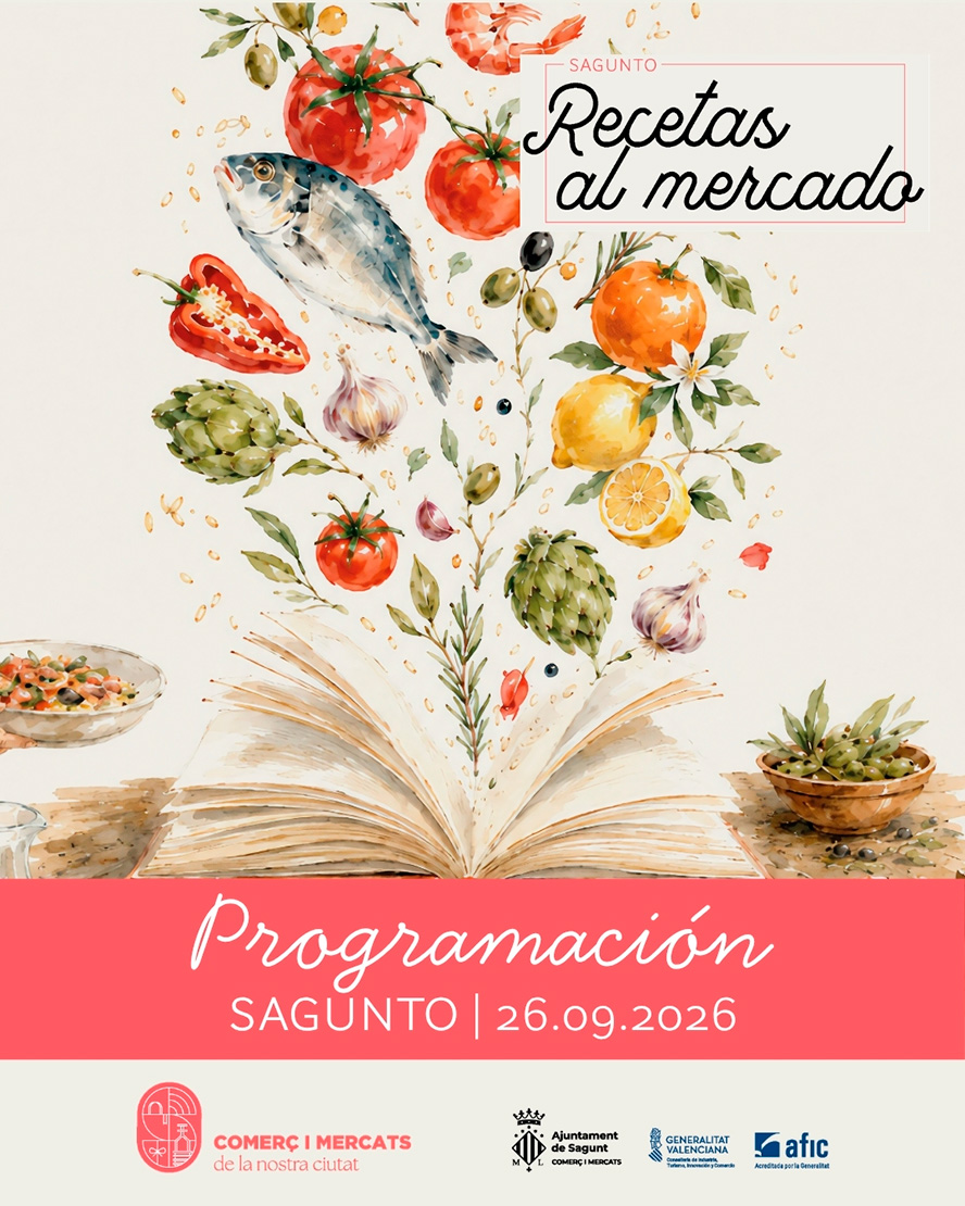 Comerç presentarà este dissabte i el pròxim el 'Receptari del Comerç Local'