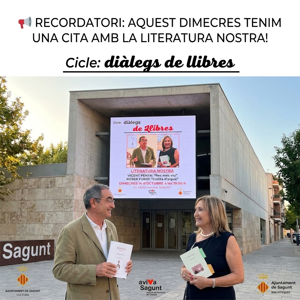 Presentació dels llibres 'Res més viu' i 'Collita d'aigua'