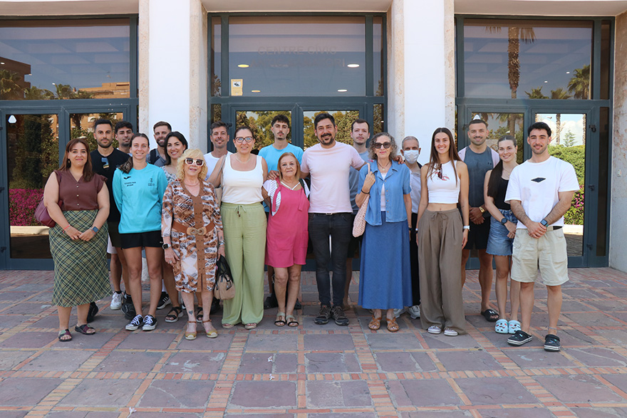 El departament de Platges dona la benvinguda al personal dels punts accessibles