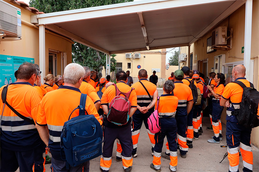 La SAG incorpora a 30 personas para reforzar el servicio de limpieza viaria