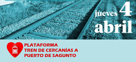 La ciutadania reivindicarà dijous al carrer l'arribada del tren de rodalies al Port de Sagunt 