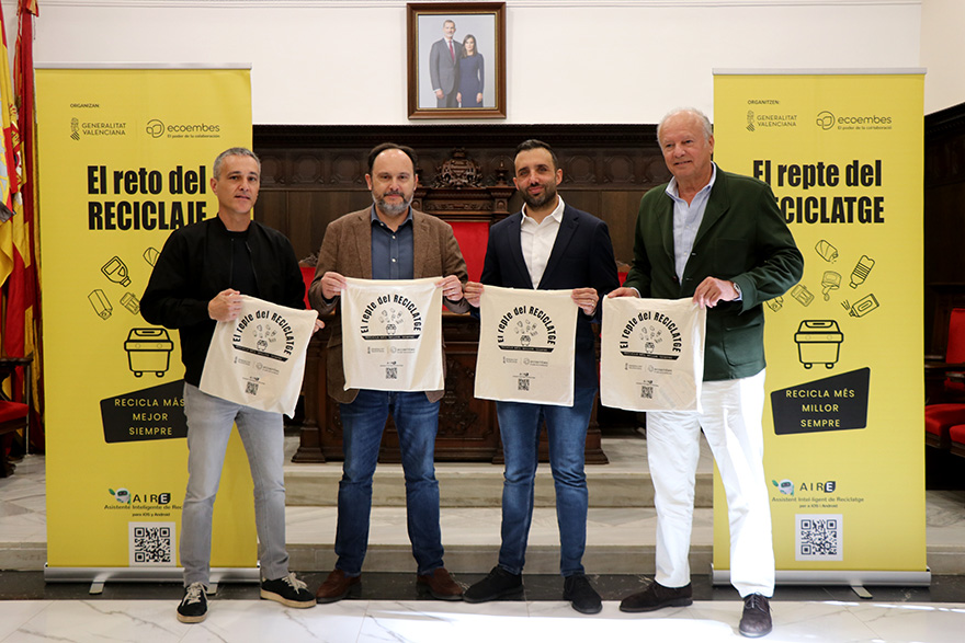 Ecoembes trae a Sagunto la octava edición de la campaña 'El Reto del Reciclaje'