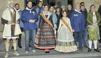 L'alcalde i regidors de l'Ajuntament de Sagunt assisteixen a la primera Nit d’Albaes