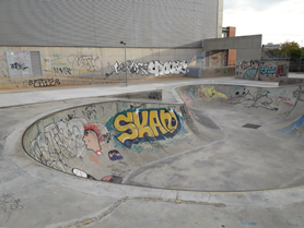 Finalitzen les obres d'urbanització en un espai sobrant entre el Trinquet i el René Marigil