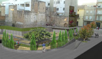 La Junta de Gobierno Local adjudica el contrato de obras del parque arqueológico de la calle Huertos