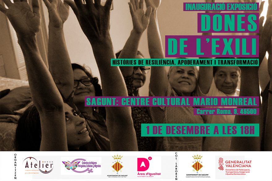 El Centre Cultural Mario Monreal acollirà l'exposició ‘Dones de l'exili. Històries de resiliència, apoderament i transformació’ de l'1 al 23 de desembre