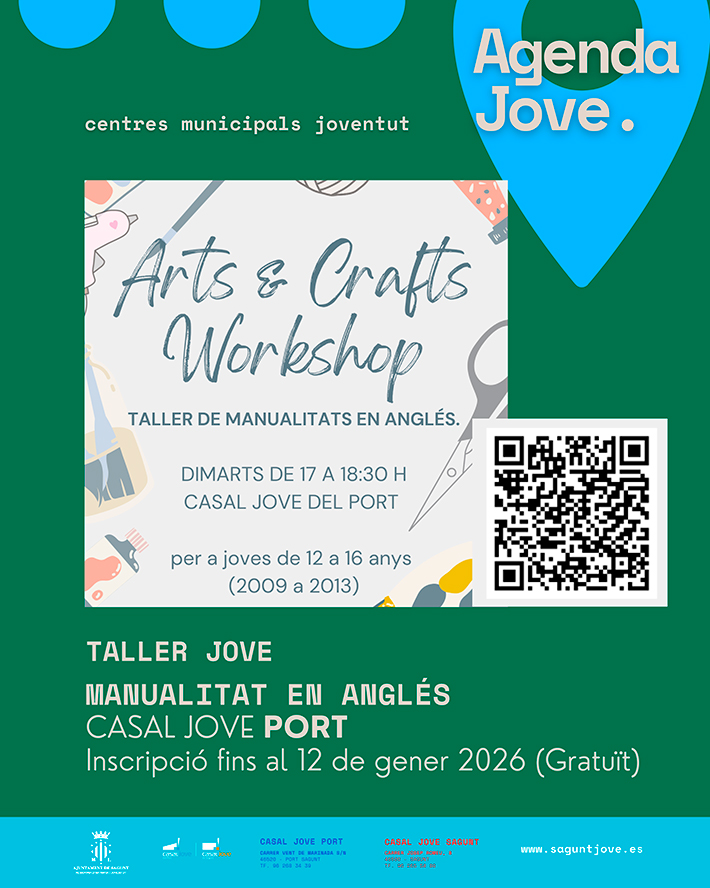 Taller de manualidades en inglés