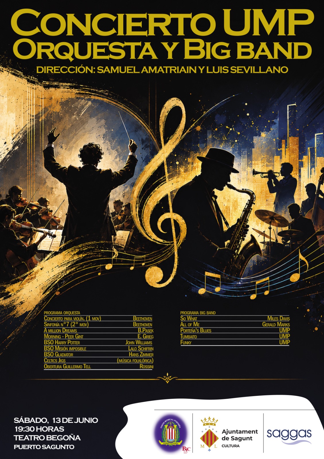 Concert de la Unión Musical Porteña