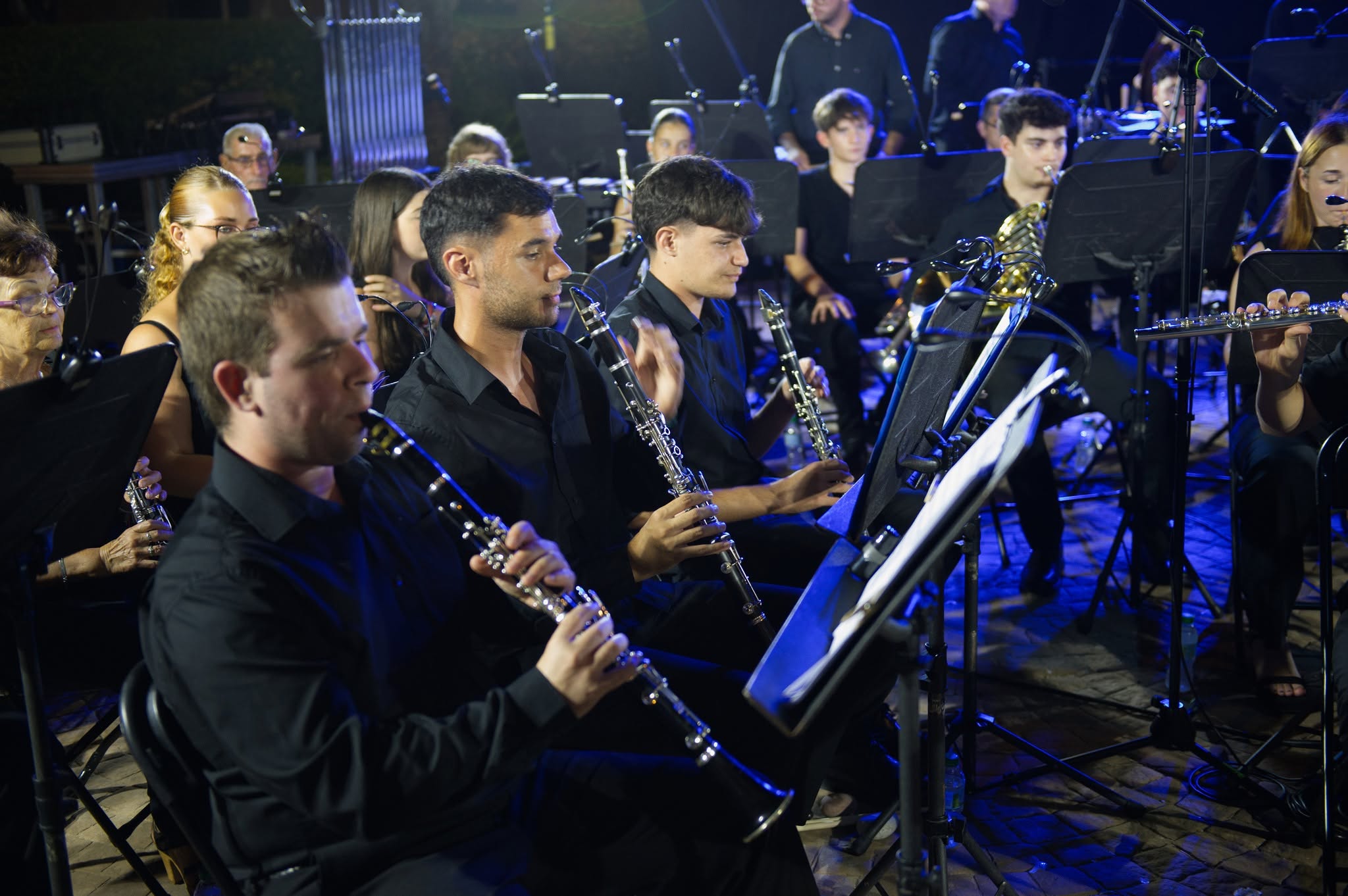 Concert a dos bandes - Unión Musical Porteña