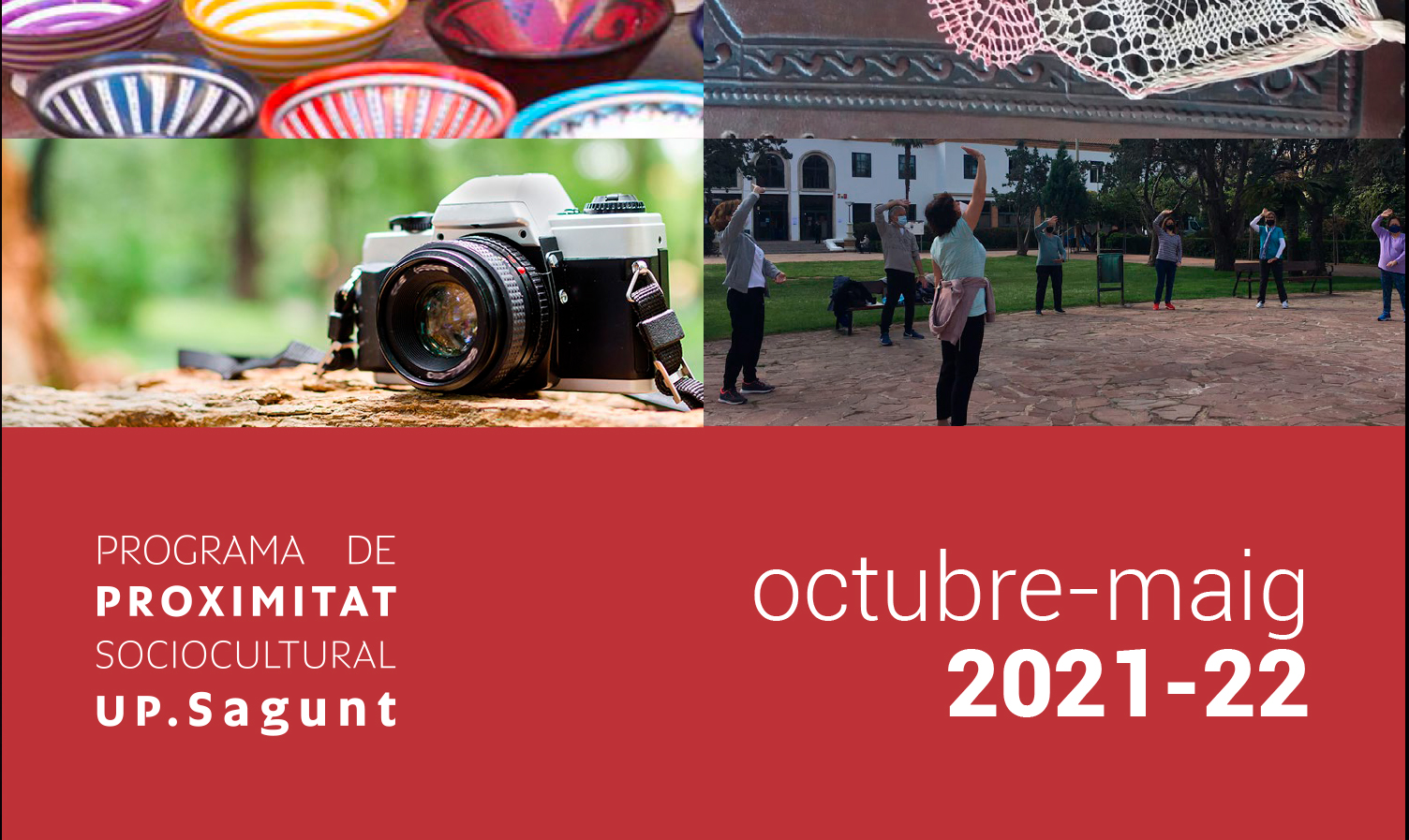 La Universitat Popular obri el termini d'inscripció per al Programa de Proximitat 2021-2022