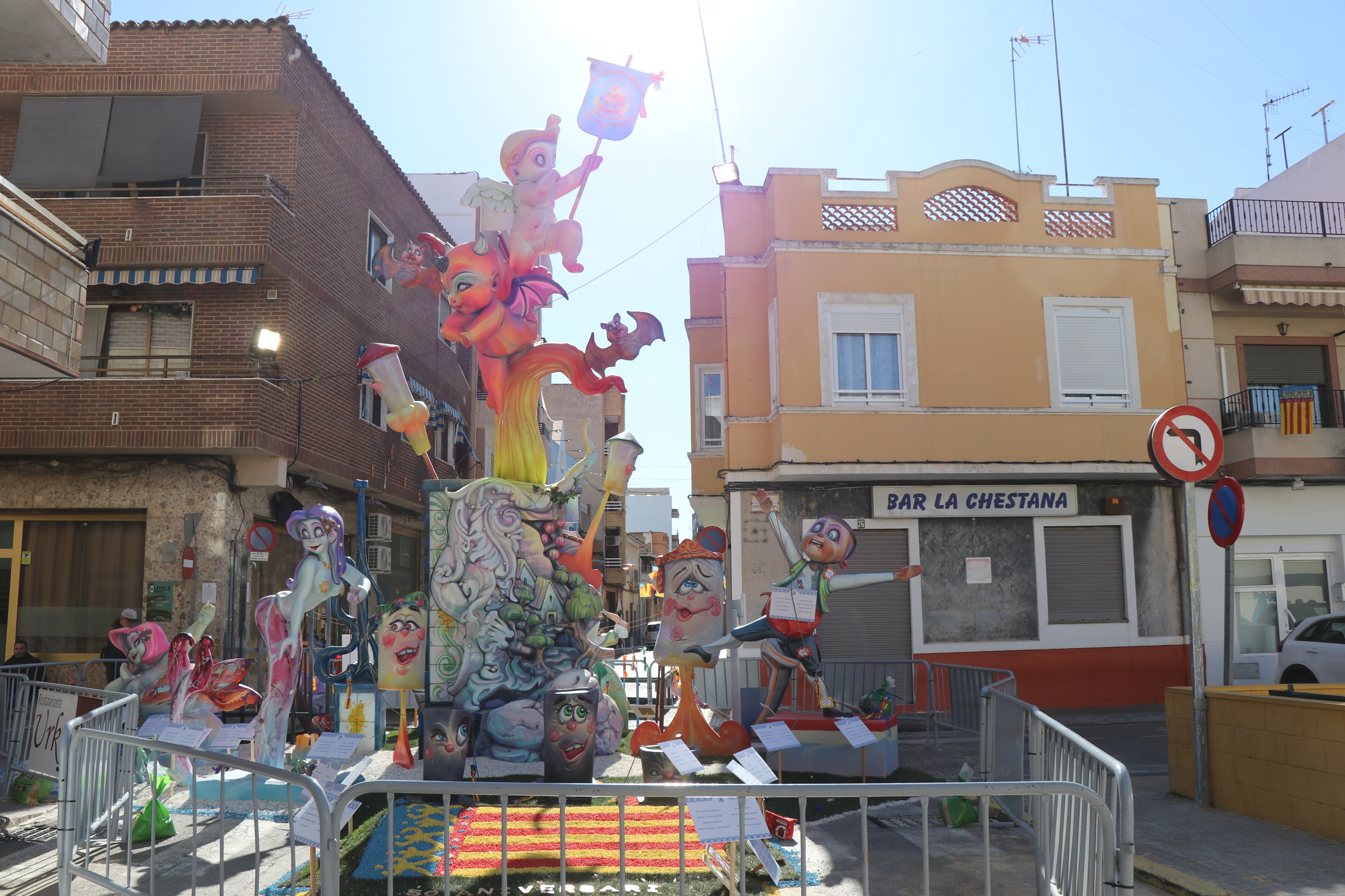 El premi a la Falla Més Igualitària de Sagunt 2026 recau en la Falla Teodoro Llorente