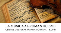 El Conservatorio Profesional de Música Joaquín Rodrigo lleva el ciclo Música Romántica al Mario Monreal