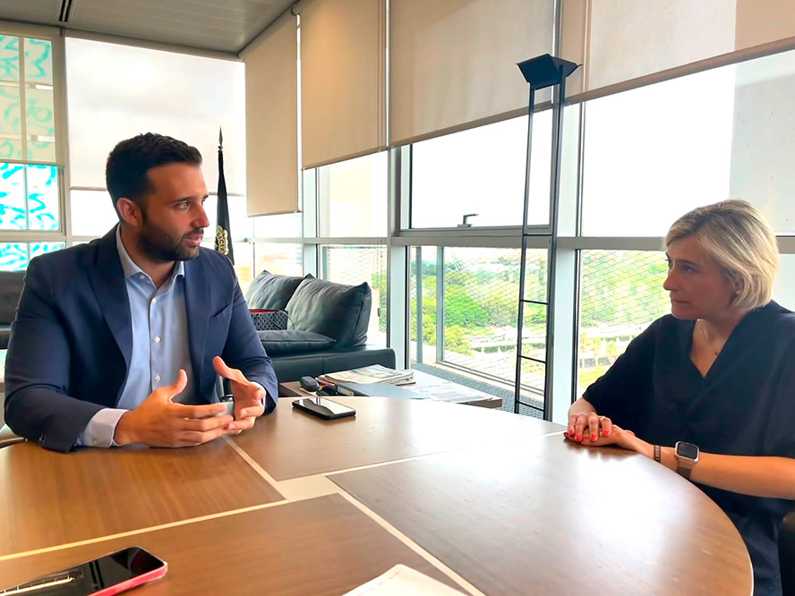 Darío Moreno sol·licita a la nova Consellera de Justícia que el Palau de Justícia de Sagunt i la prevenció davant incendis siguen una prioritat