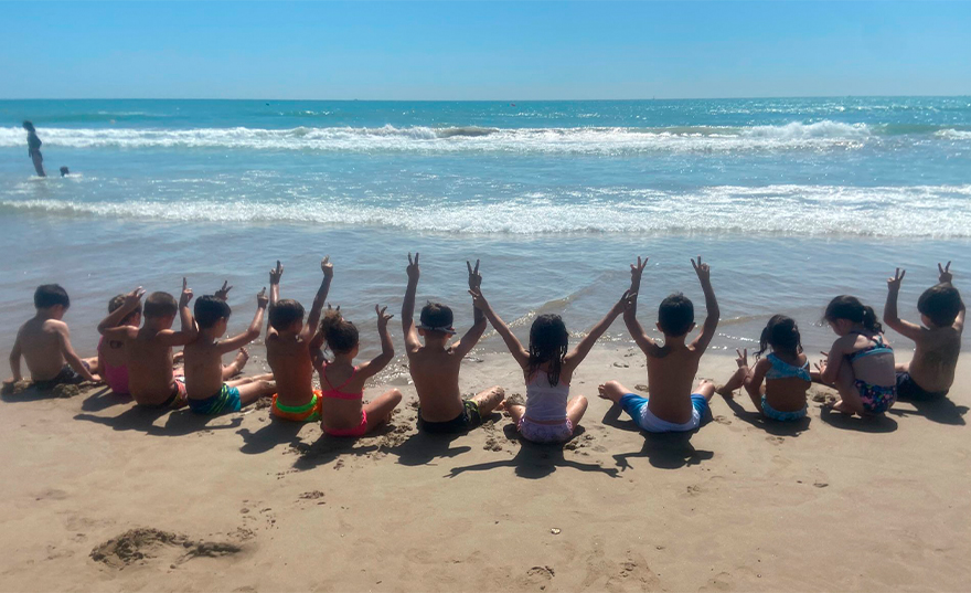 El Campament Urbà Corresponsables 2022 comença la seua nova edició amb 650 menors