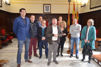 Representantes del Ayuntamiento de Aranjuez visitan Sagunto