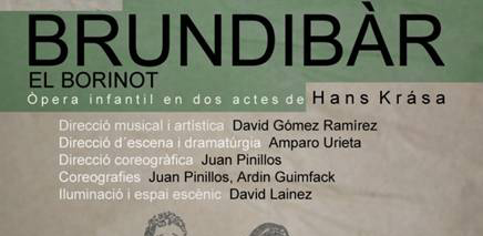 El Auditorio Joaquín Rodrigo acoge la ópera infantil “Brundibàr. El borinot”