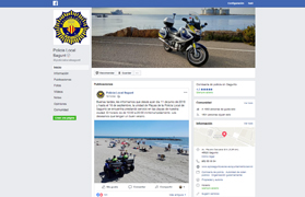 La Policia Local de Sagunt ja té compte oficial en Facebook