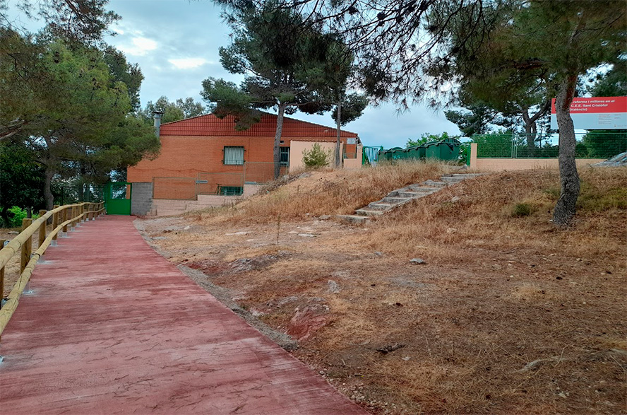 Finalitza la primera fase de les obres del centre d’educació especial Sant Cristòfol