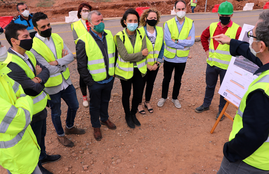 Les obres de la rotonda del camí vell de Terol ja han començat
