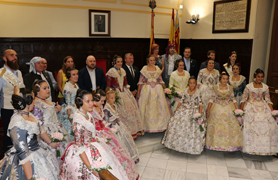 Paula Marrón Pérez i Inés Miret Herrero són proclamades i exaltades falleres majors de la Federació Junta Fallera de Sagunt de 2019