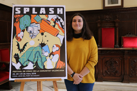 Es presenta el cartell de la sisena edició del Splash Sagunt Festival del Còmic de la Comunitat Valenciana