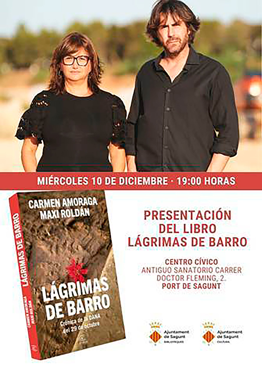 Carmen Amoraga i Maxi Roldán presenten el llibre ‘Lágrimas de Barro’