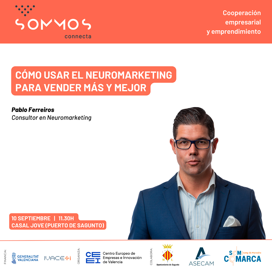 Conferència 'Cómo usar el neuromarketing para vender más y mejor', per Pablo Ferreiros