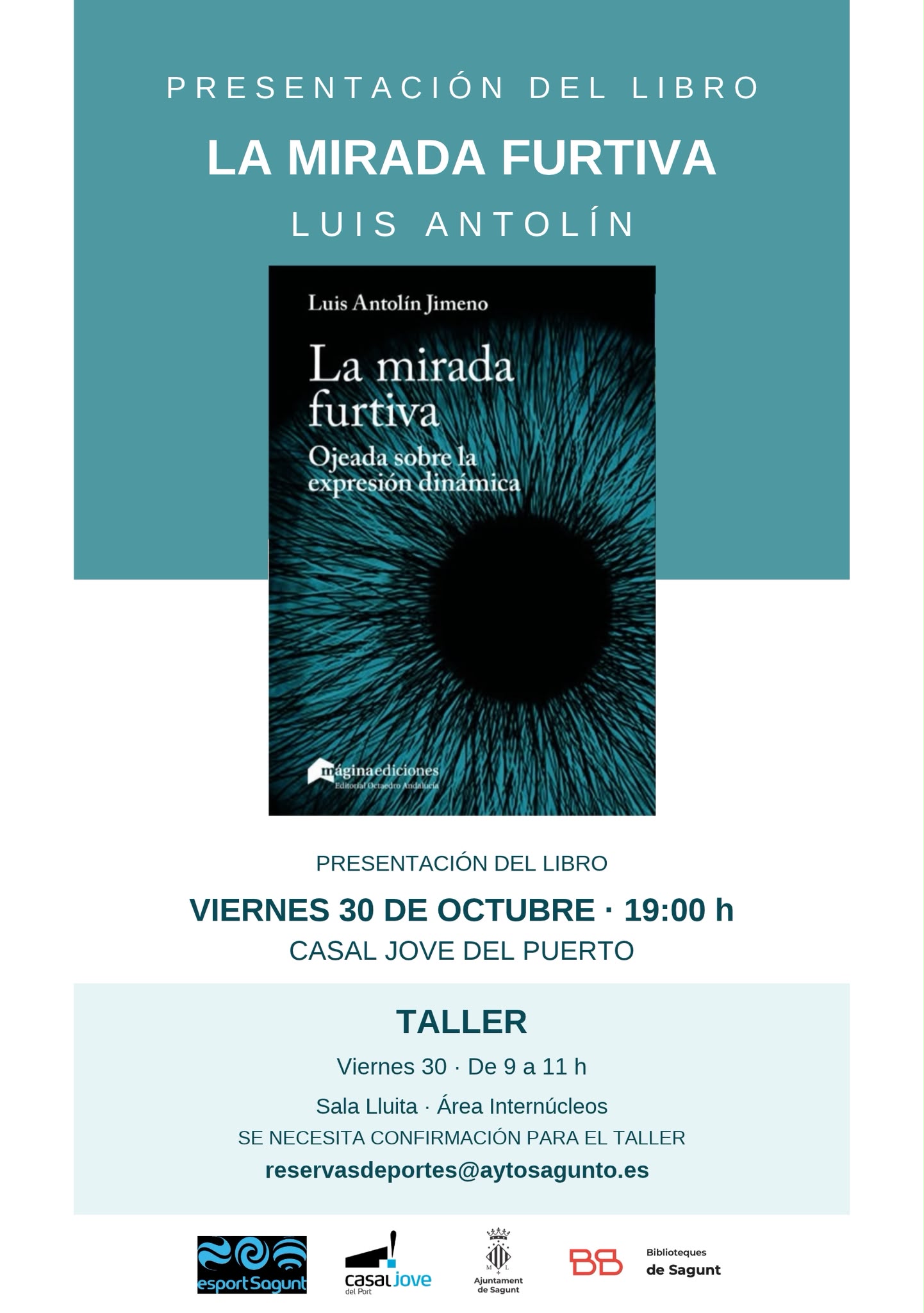 Presentación del libro 'La mirada furtiva'