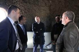 El diputat Bartolomé Nofuentes visita la Ruta del Patrimoni Industrial del Port de Sagunt