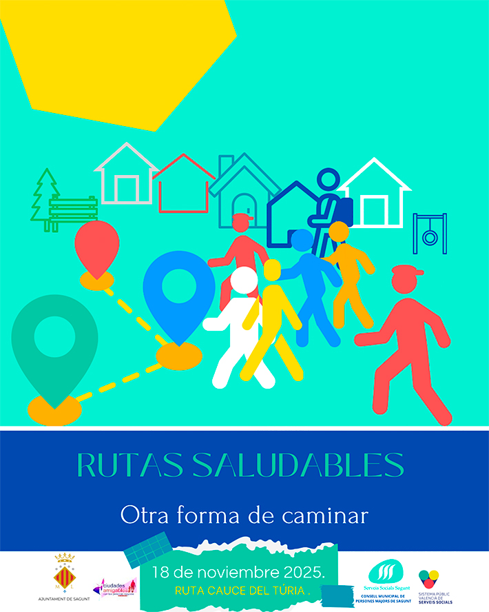 ‘Rutas Saludables’ regresa con una salida a Valencia el 18 de noviembre