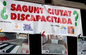 L'exposició ‘Sagunt, ciutat discapacitada?’ dona començament a la Setmana Europea de la Mobilitat 2019