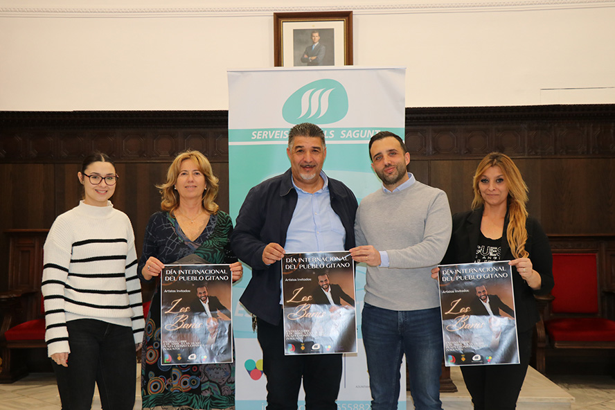 Sagunt celebra el Dia Internacional del Poble Gitano amb música i el reconeixement a personalitats de la comunitat romaní