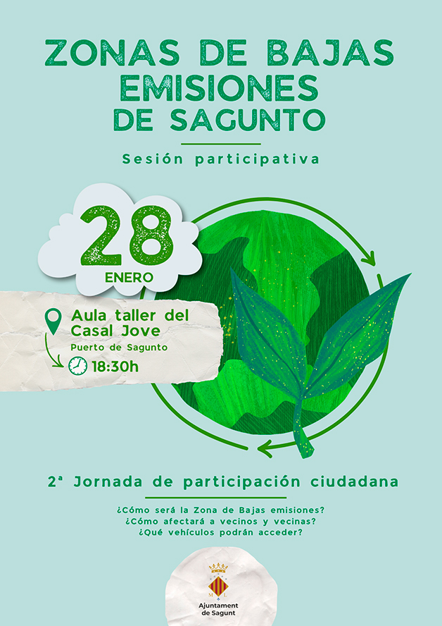 Sessió oberta sobre l'Ordenança Reguladora de la Zona de Baixes Emissions (ZBE)