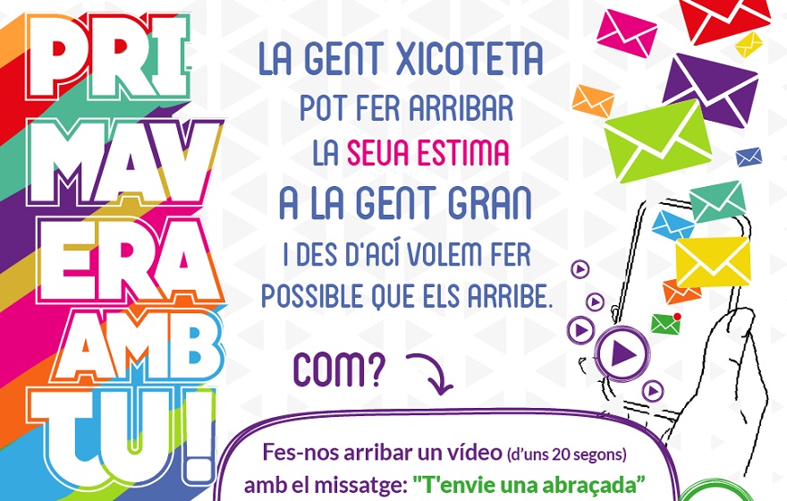 Missatges d'afecte per a fer més fàcils els moments de soledat a les persones majors