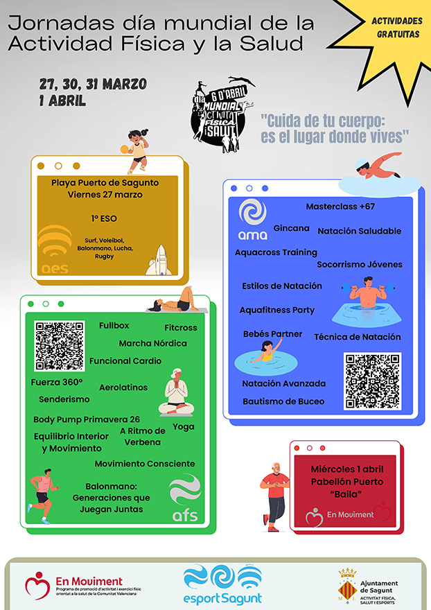 Jornada 1 pel Dia Mundial de l'Activitat Física i la Salut
