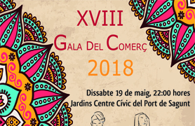 Els Jardins del Centre Cívic del Port de Sagunt acullen la XVIII Gala del Comerç dissabte que ve