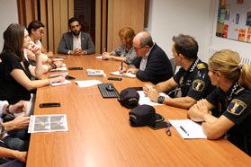 L’alcalde de Sagunt es reunix amb els diferents departaments implicats per avaluar la situació de la ciutat després de les pluges