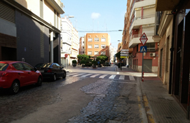 Comencen les obres de reurbanització del carrer València